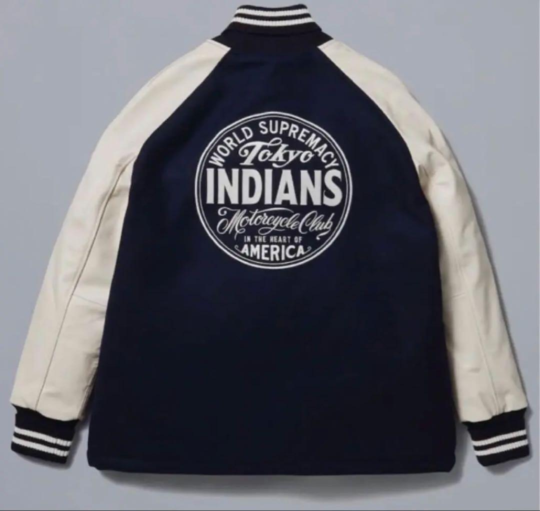 TOKYO INDIANS/Varsity Jacket/L/東京インディアンズ