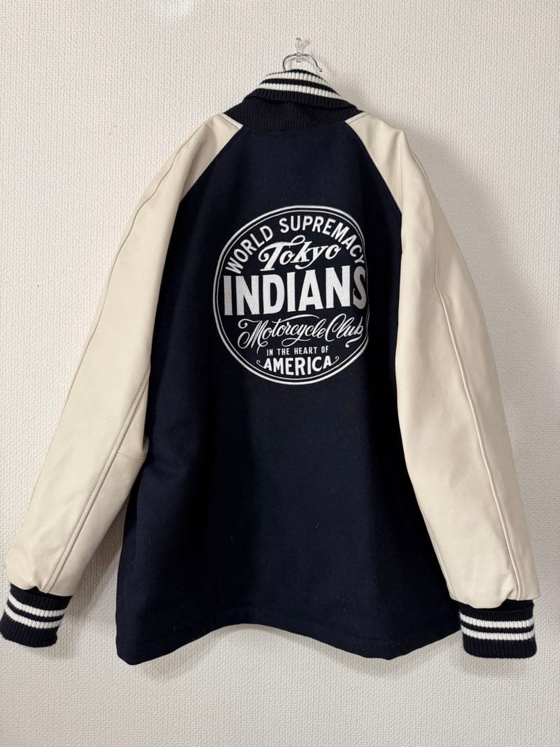 TOKYO INDIANS/Varsity Jacket/L/東京インディアンズ