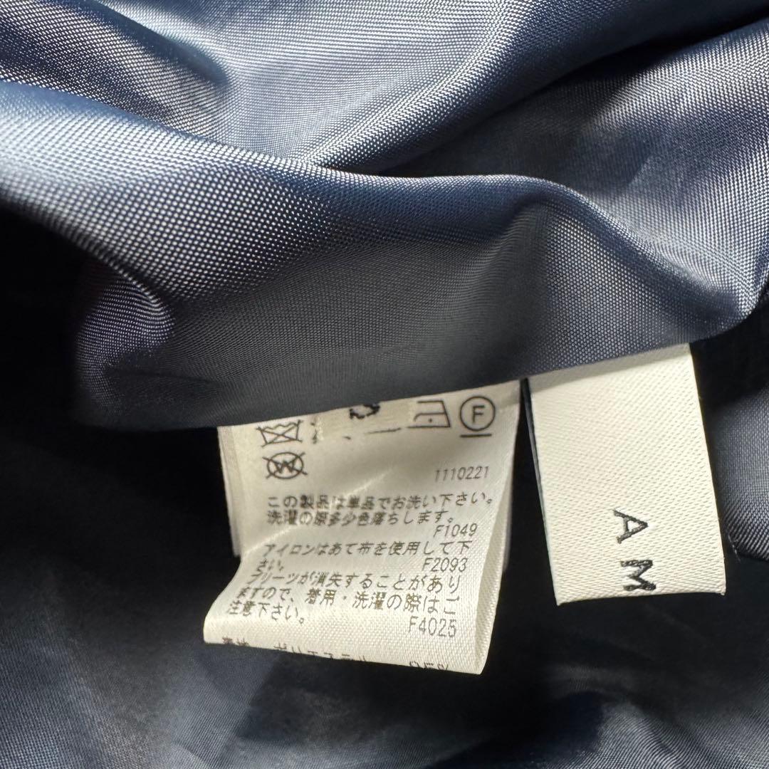 アメリヴィンテージ プリーツ レース アシンメトリードレス ワンピース