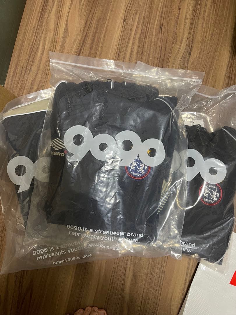 9090 × umbro Gradation Nylon セットアップ