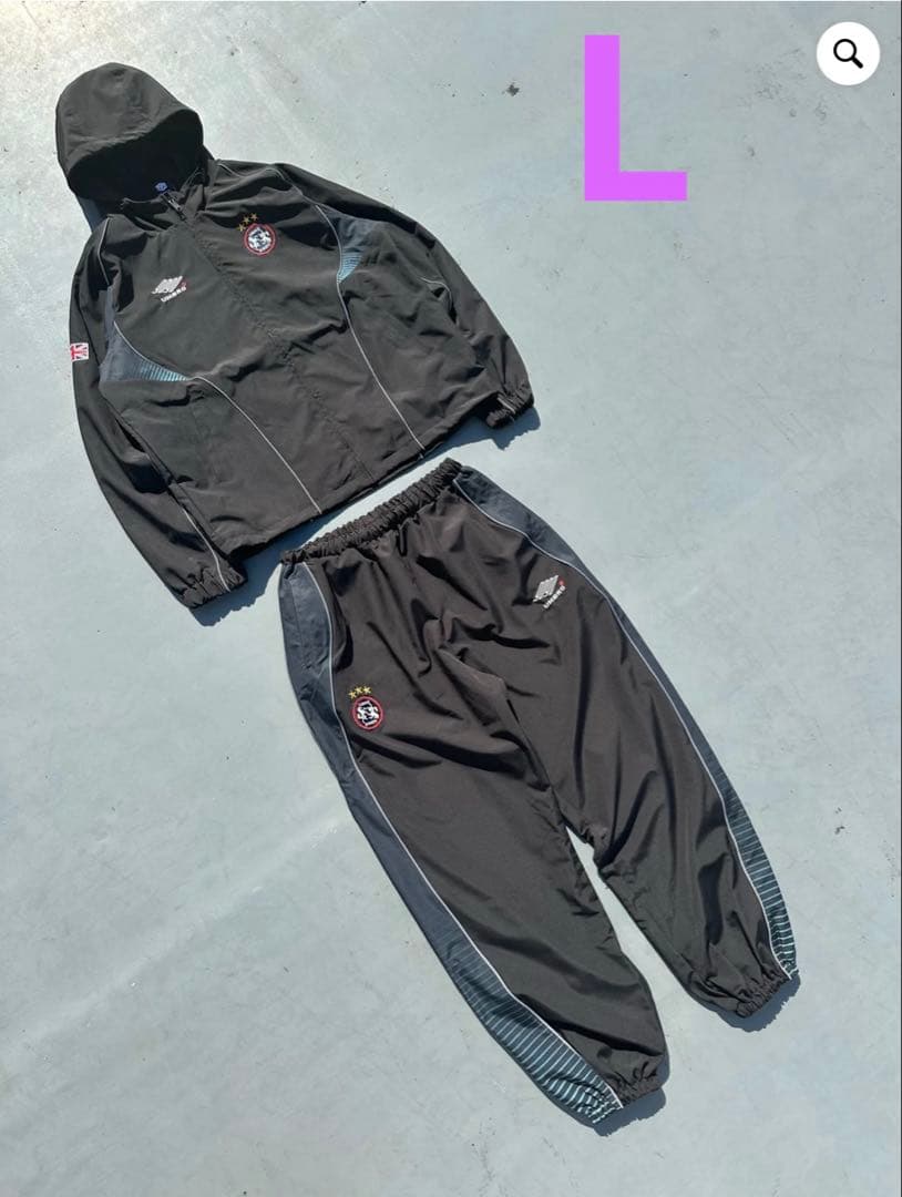 9090 × umbro Gradation Nylon セットアップ