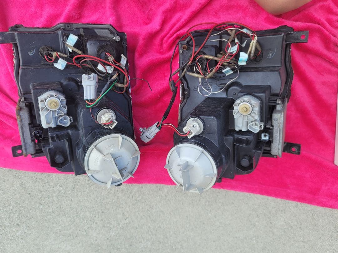 万代商店　ワゴンR ヘッドライト　ワンオフ　2種類セット