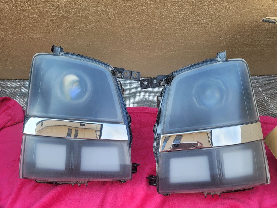 万代商店　ワゴンR ヘッドライト　ワンオフ　2種類セット