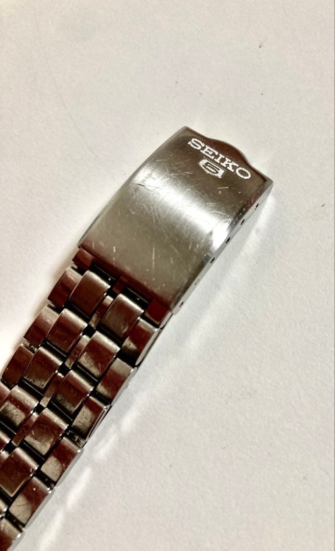 【美品】SEIKOセイコー5　機械式自動巻　21石　6119-8020