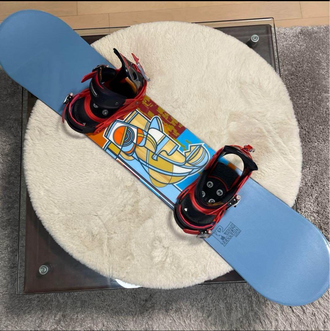 スノーボードK2×MEPPELIN MINI137cm×BURTONビンディング