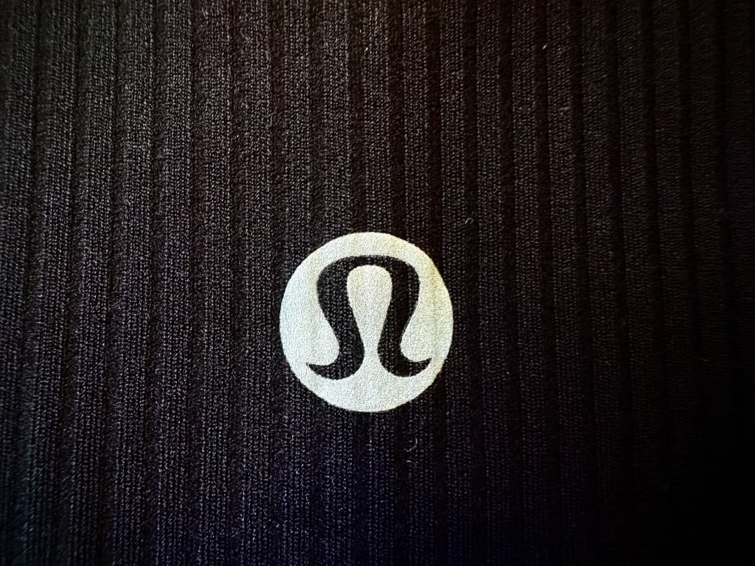 未使用に近い18800円 ルルレモン Align リブ ワイドレッグパンツ S