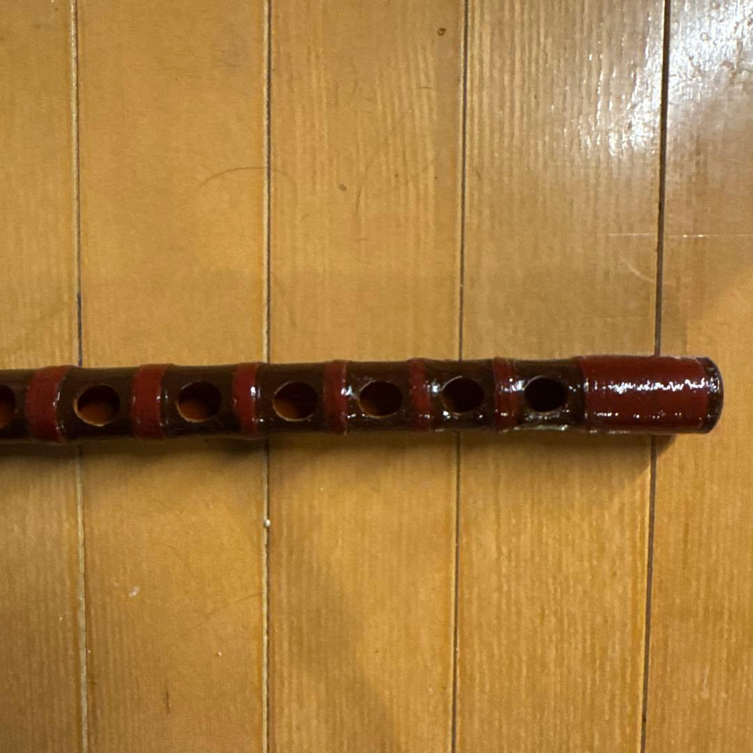 のぶさん専用　龍笛　笛 竹製 漆塗り