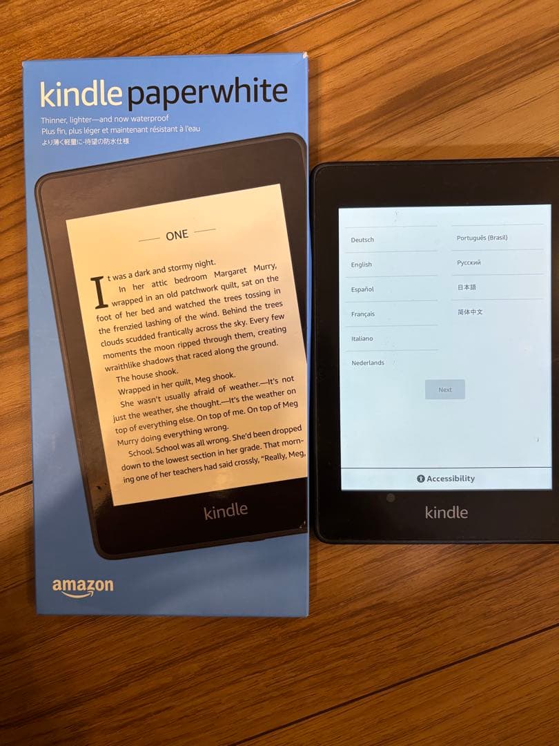 Kindle paperwhite 第10世代 32GB 広告ありモデル