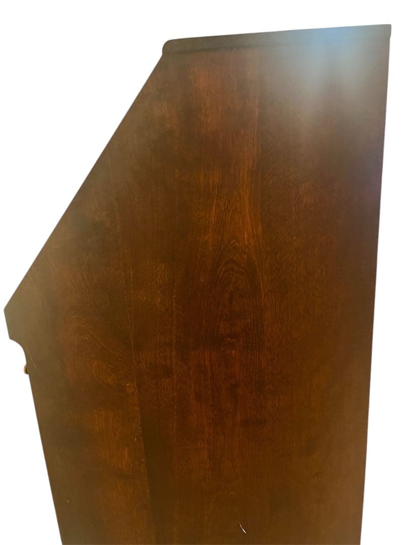 北海道民芸家具 ライティング　ビューローデスク 机 収納 和モダン 定価約35万