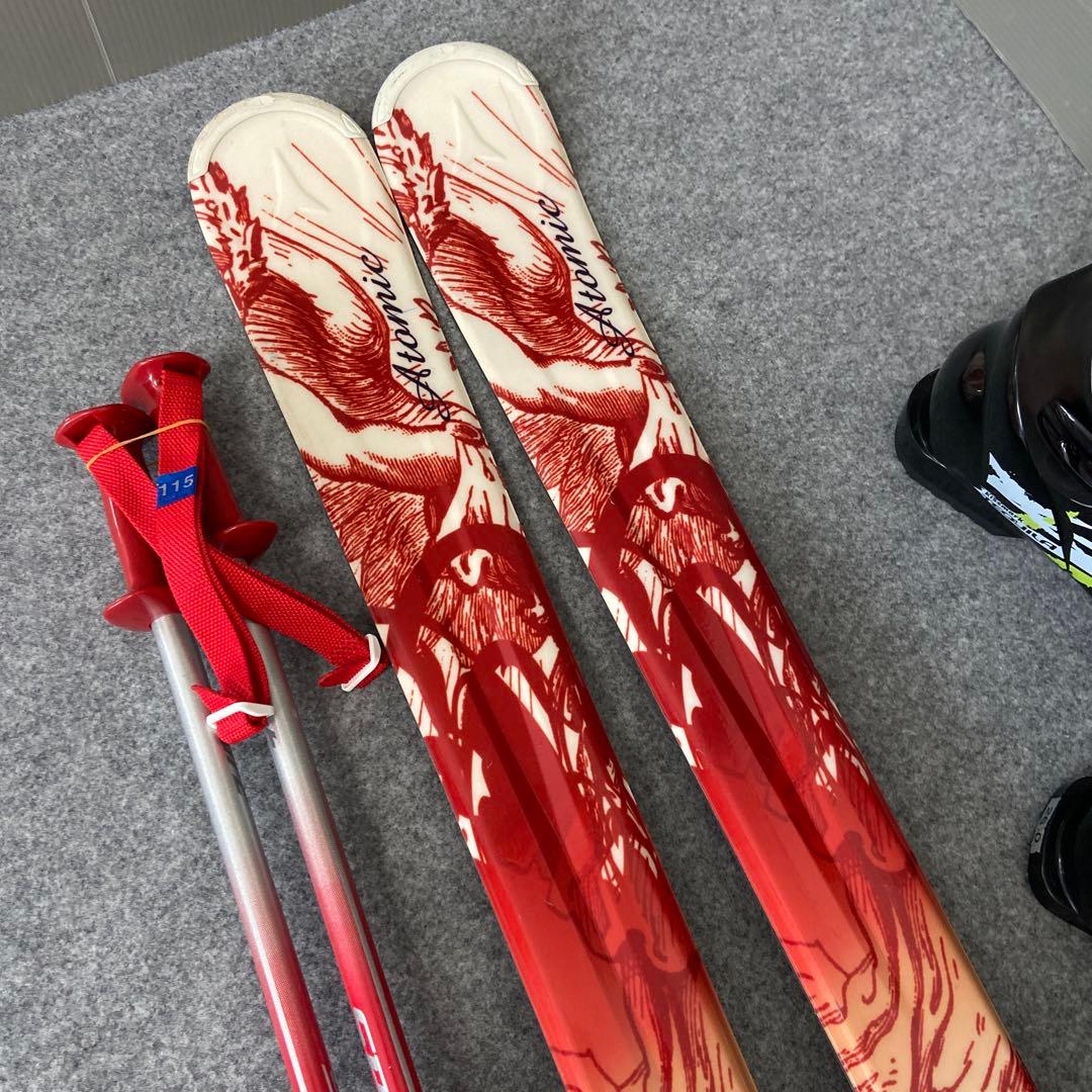 ★メンテナンス済　大人スキーセット　板アトミック159cm ブーツ26cm