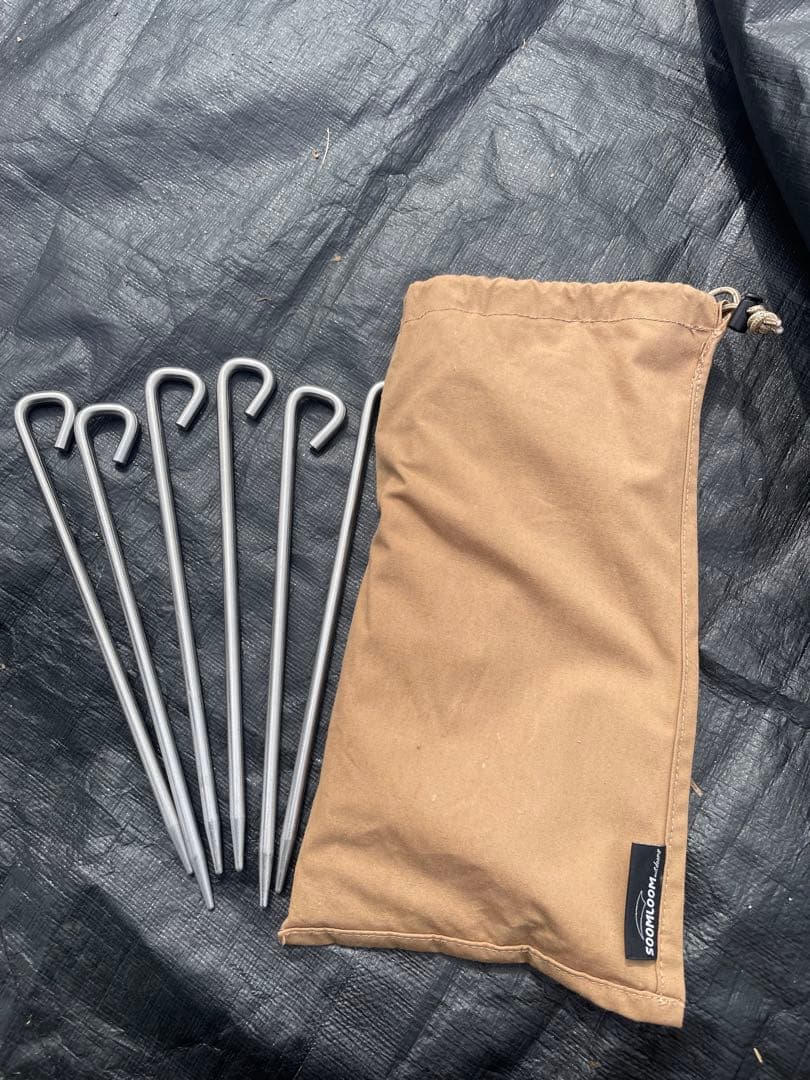 Soomloom 4~6人用 ワンポール ベルテント 4m ➕3点あり