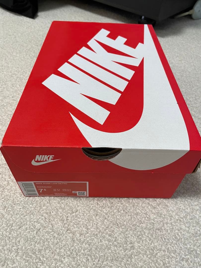 シューズ NIKE Dunk Low white&black