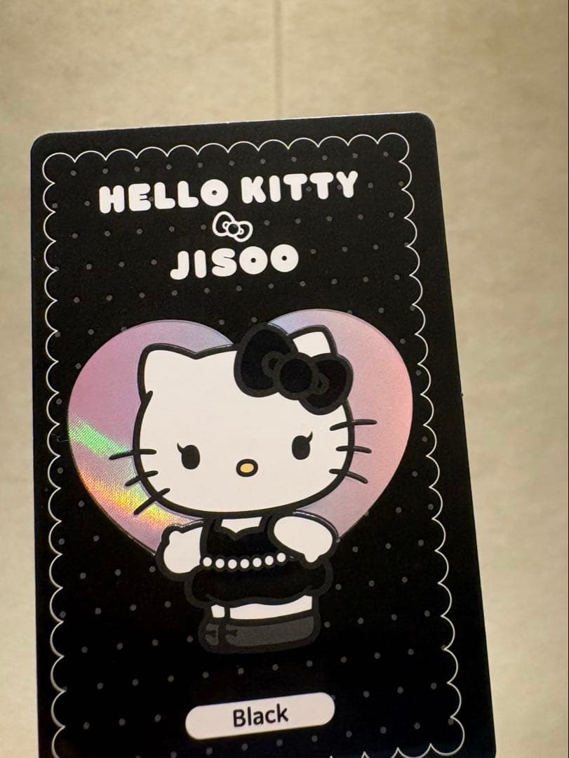 ジス　HELLO KITTY コラボぬいぐるみBLACK 黒
