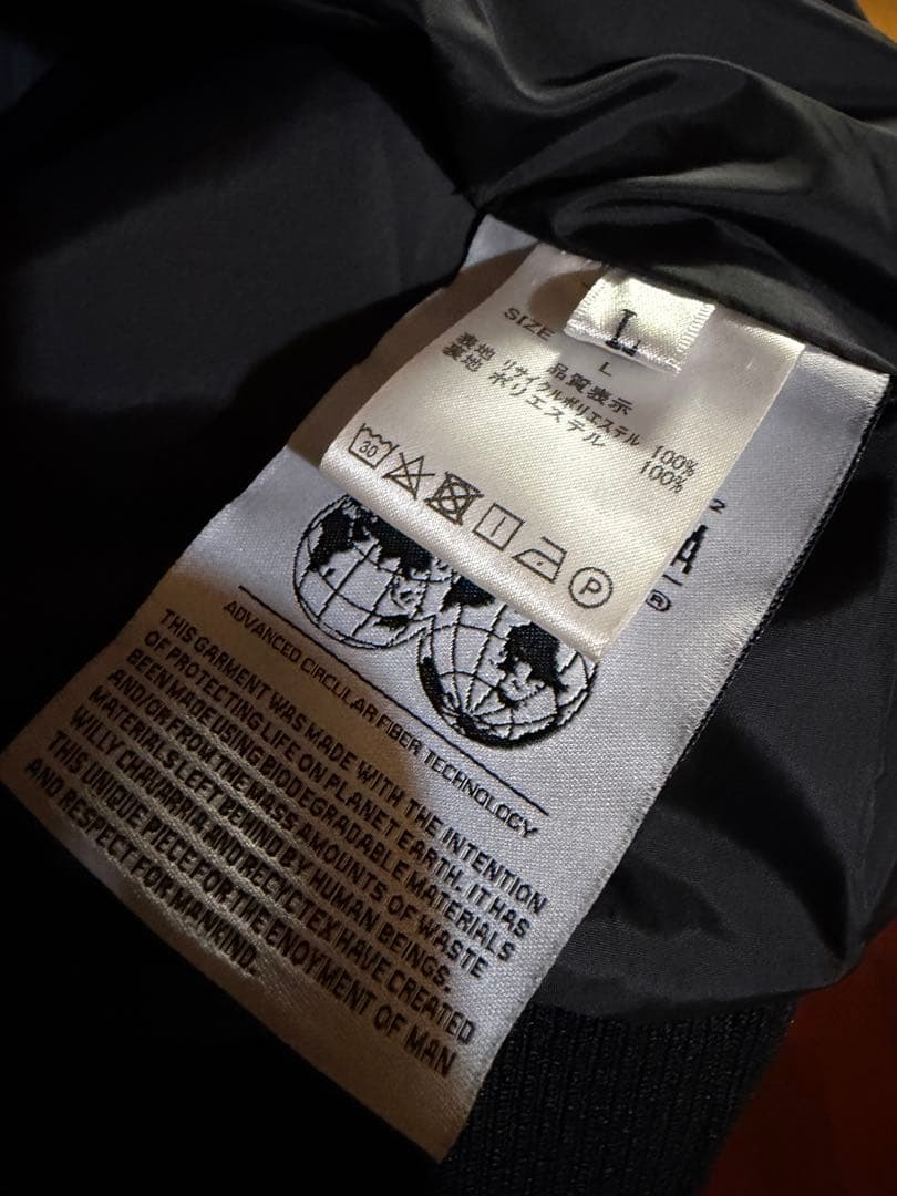 ジャケット・アウター WILLY CHAVARRIA / STADIUM JACKET black