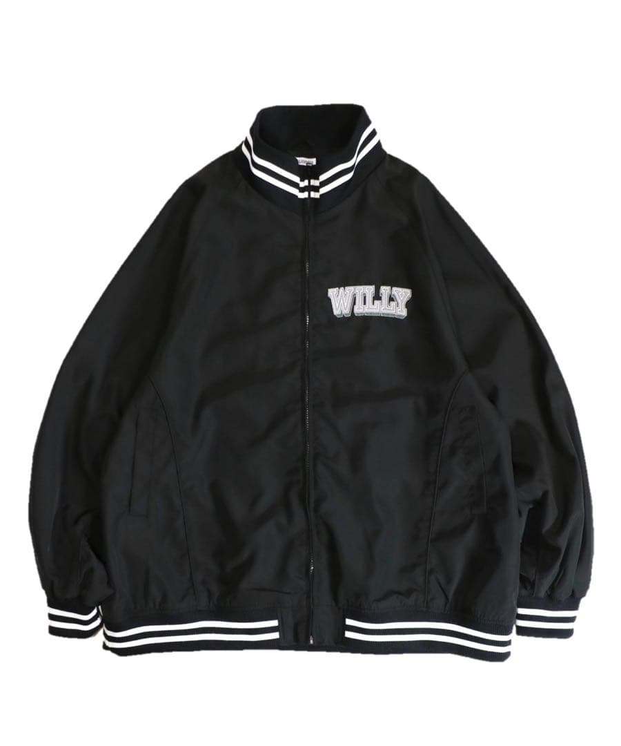 ジャケット・アウター WILLY CHAVARRIA / STADIUM JACKET black