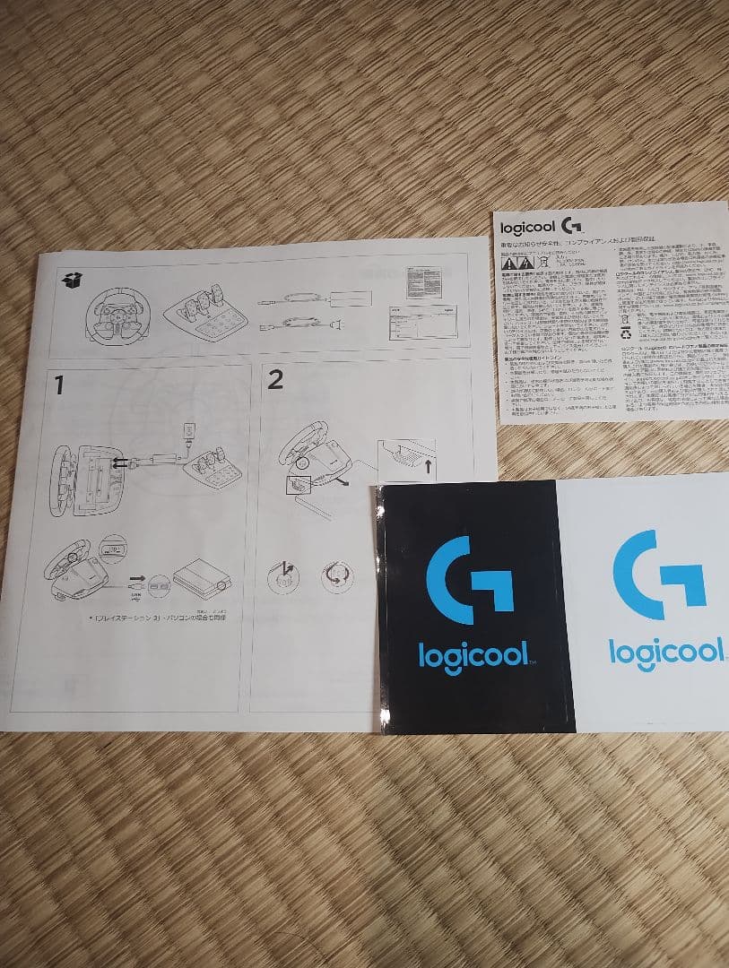 Logicool G ステアリングコントローラー LPRC-15000d ブラ…