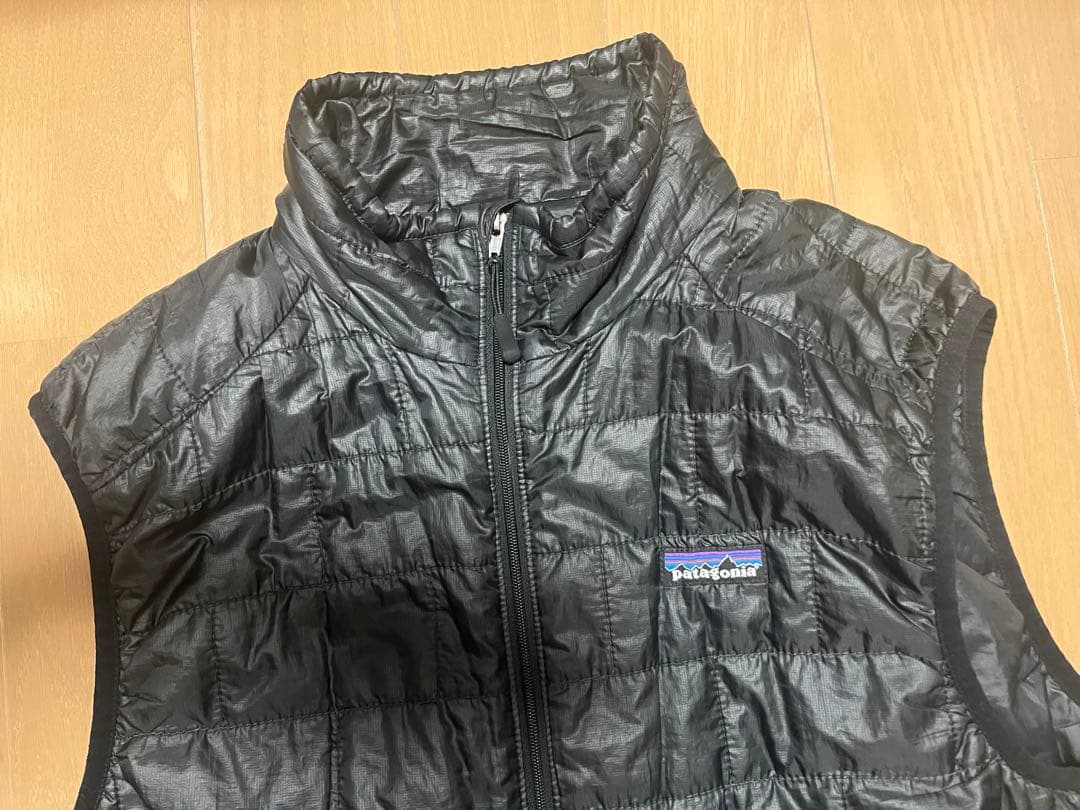 Patagonia ブラック ナノパフ　ベスト　nano puff パタゴニア