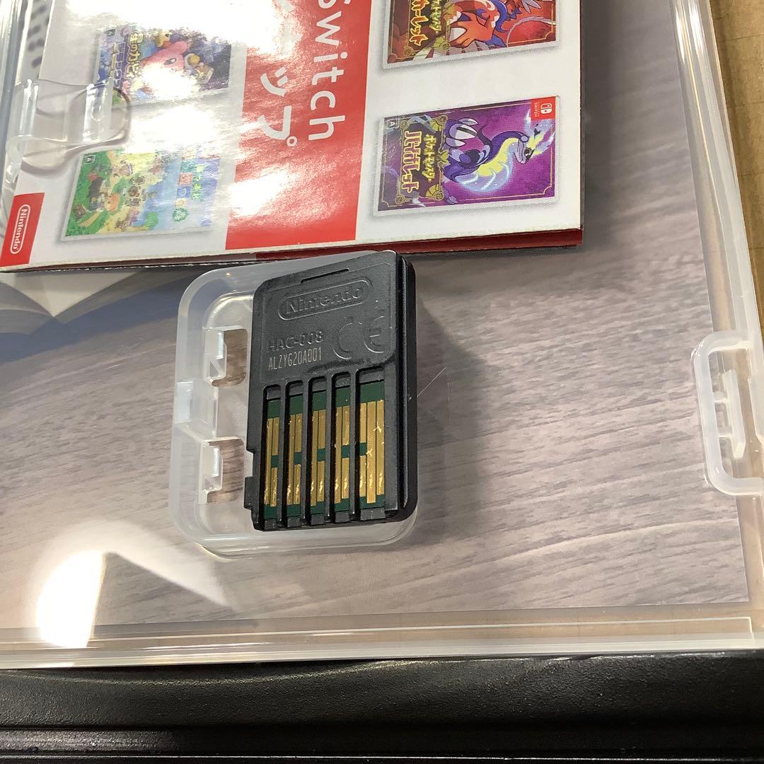 中古 NS ポケットモンスター バイオレット+ゼロの秘宝 Switch 103