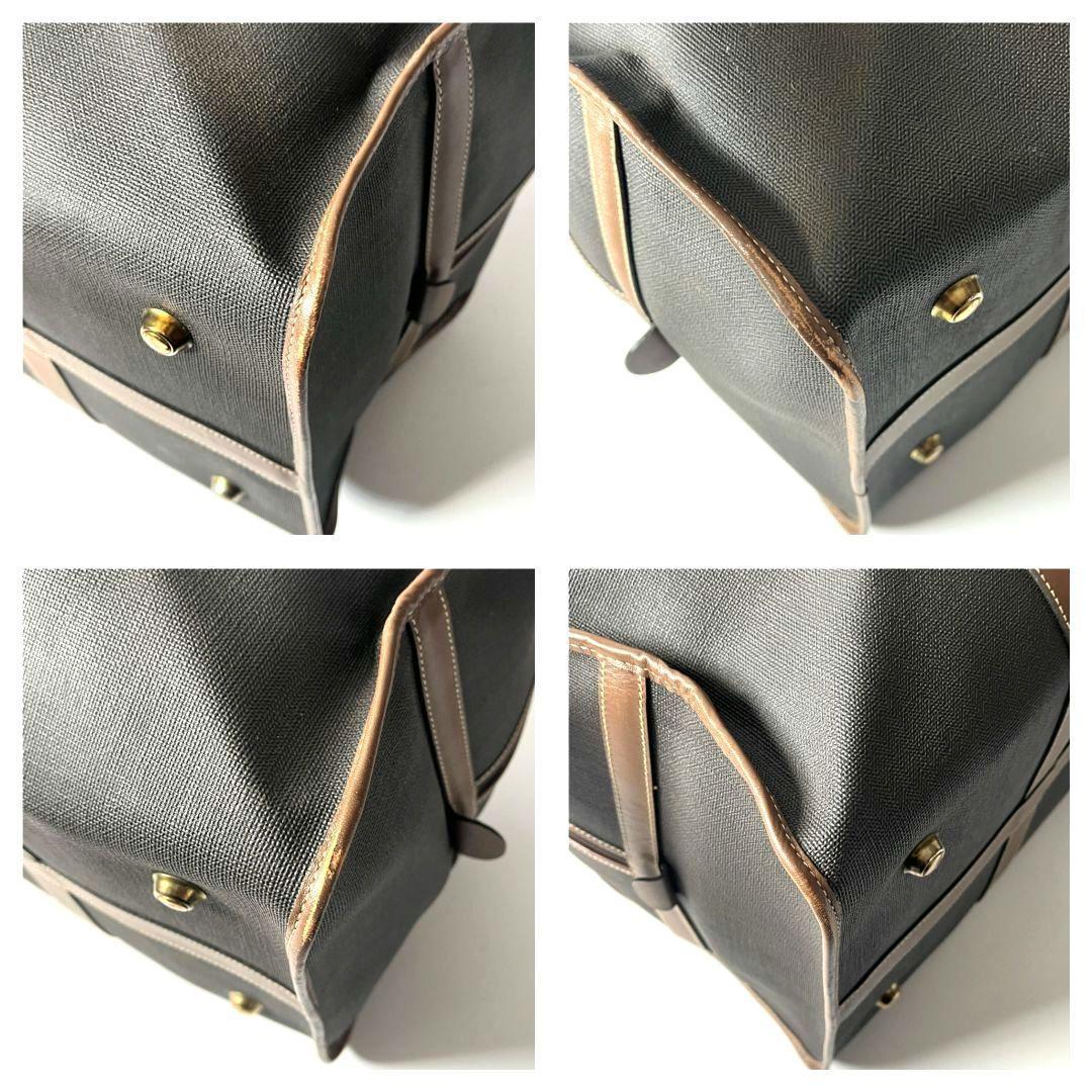 【良品】dunhill ダンヒル ボストンバッグ 旅行バッグ 大容量