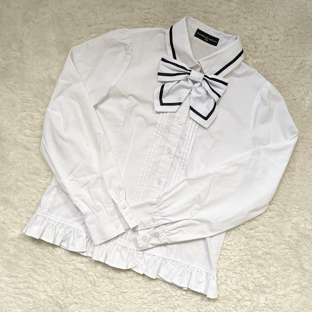 【極美品】ポンポネットフォーマルスーツセット ヒロミチナカノ ブラウス 160