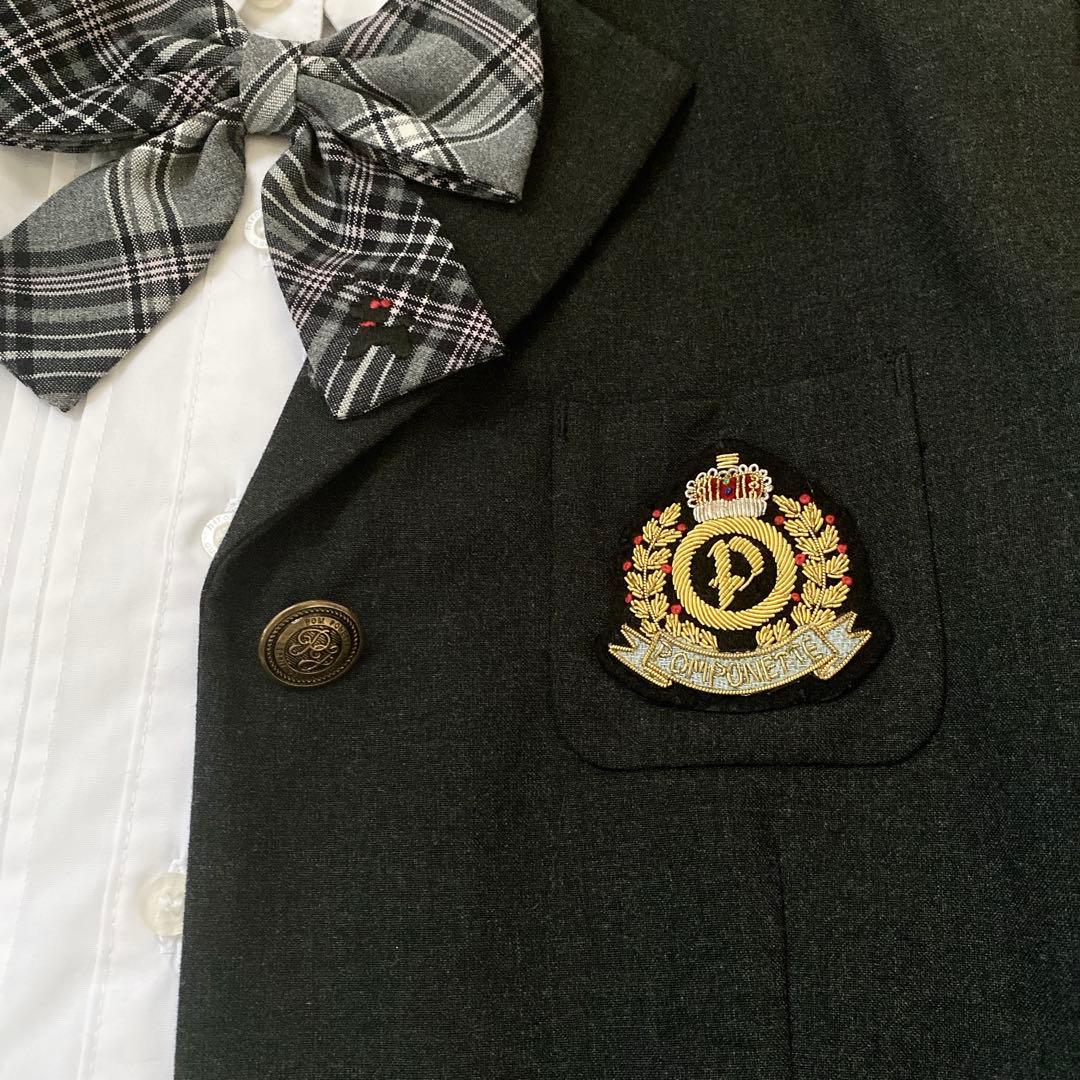 【極美品】ポンポネットフォーマルスーツセット ヒロミチナカノ ブラウス 160