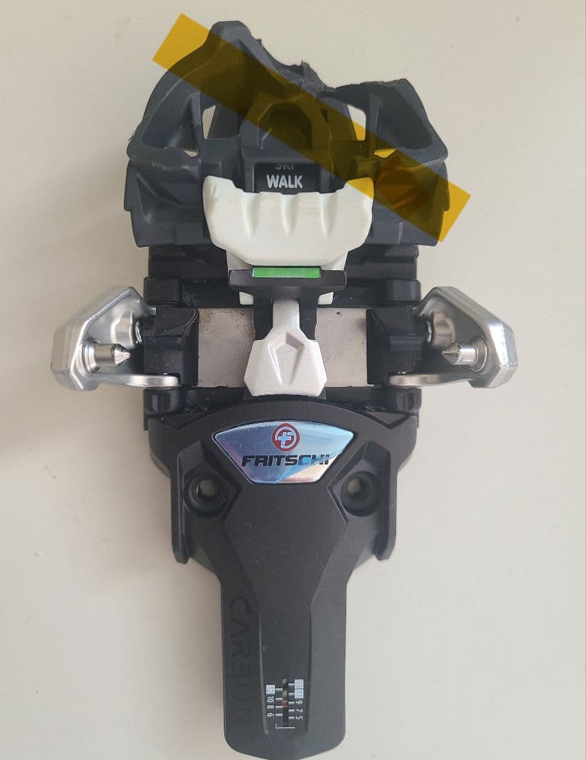 Fritschi フリッチテクトン12 カーボン_片方使用可_予備用購入提案