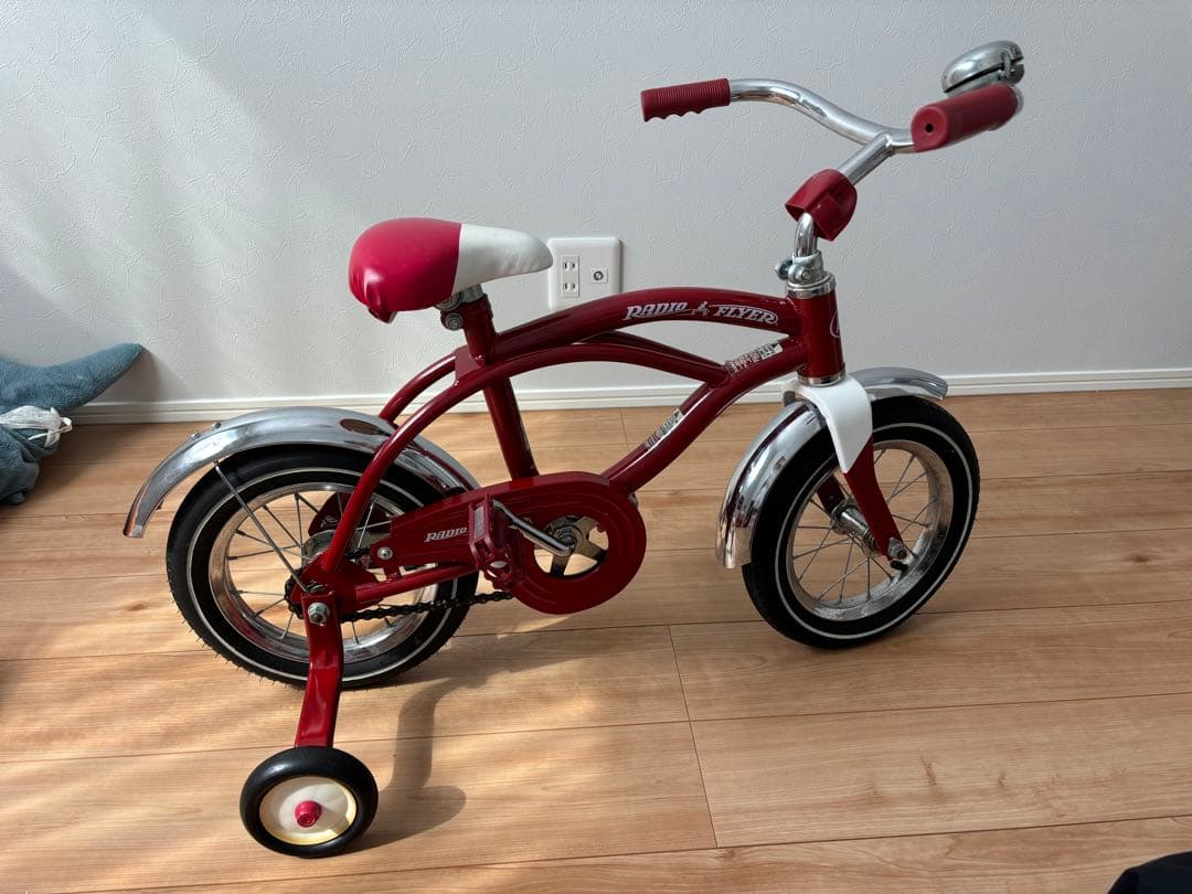 幼児用自転車　ラジオフライヤー　クラシックレッド　クルーザー