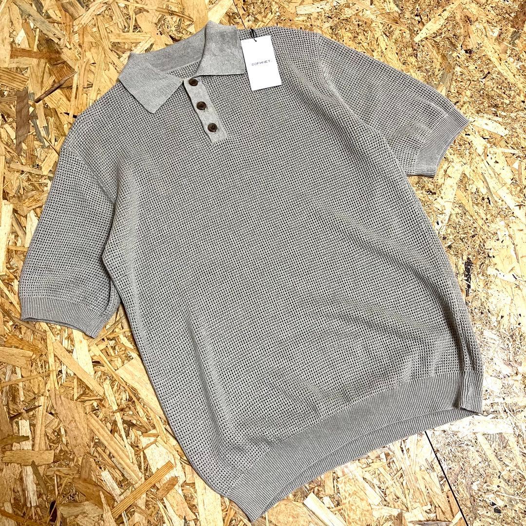 SOPHNET. LINEN MESH OVERSIZED 定価39600円