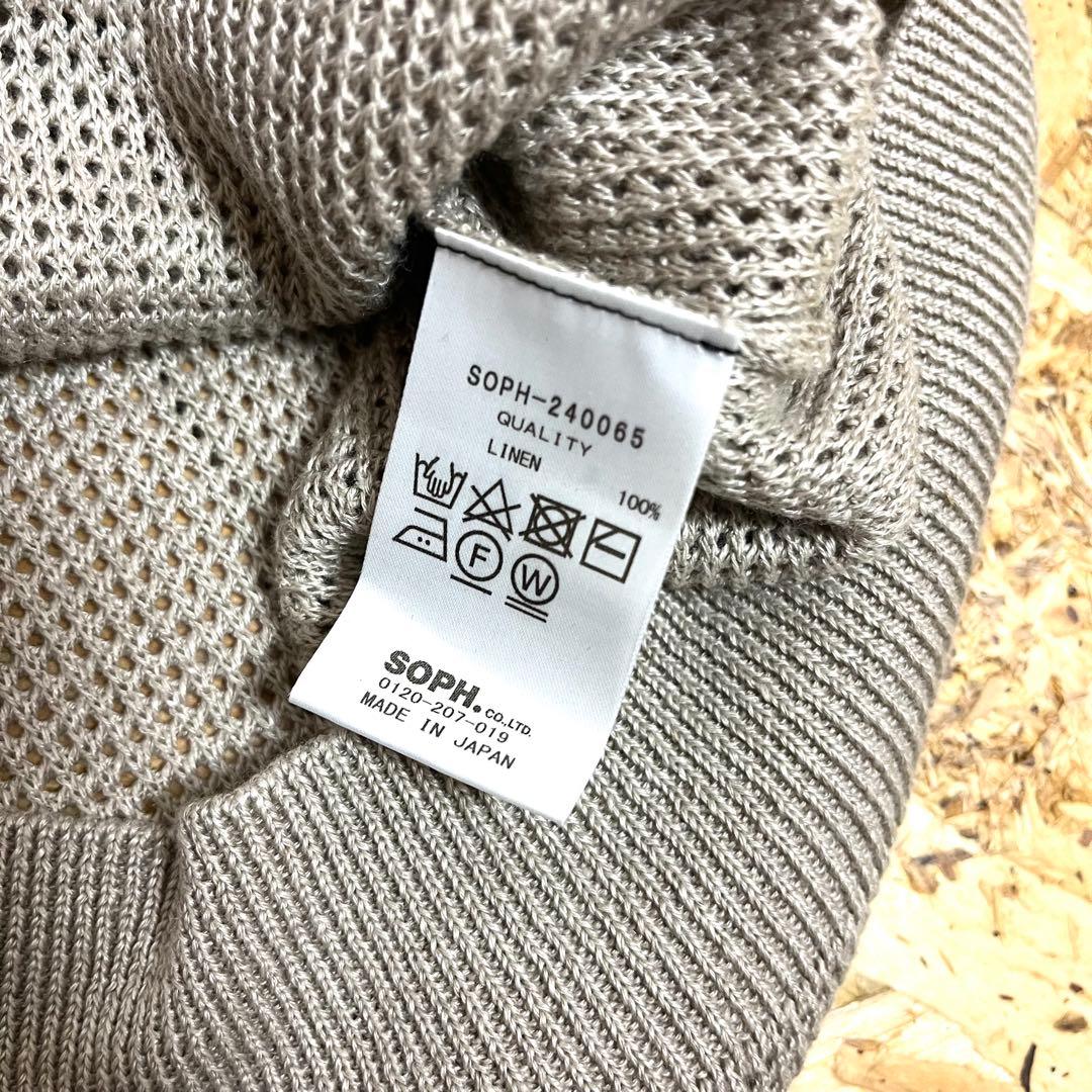 SOPHNET. LINEN MESH OVERSIZED 定価39600円