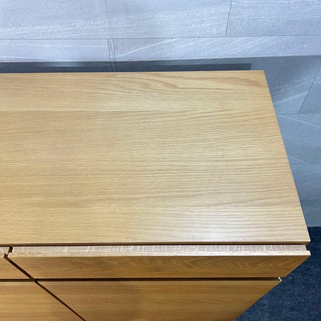 高野木工 キャビネット レッチェ90 収納 家具 ナチュラル モダン d3097