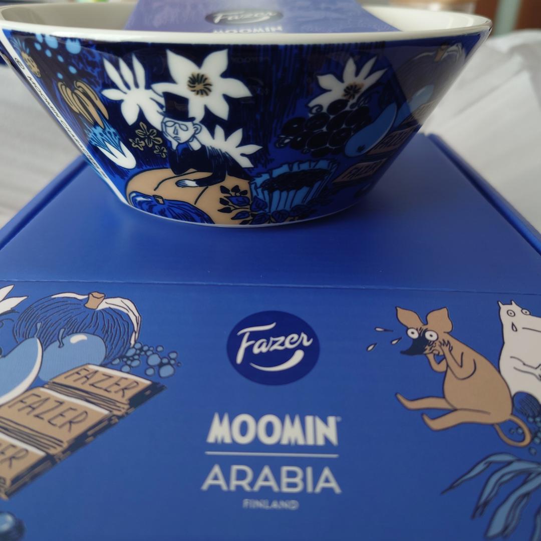 【数量限定品】アラビア×ファッツェル ムーミン 80周年限定 ボウル