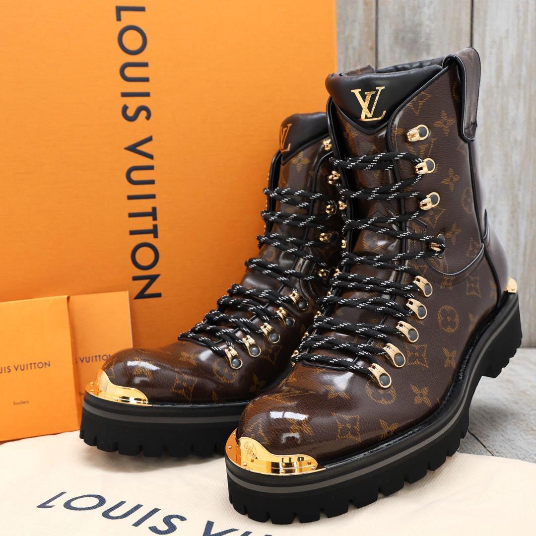 極美品✨LOUIS VUITTON グレーズアウトランド ブーツ キムジョーンズ