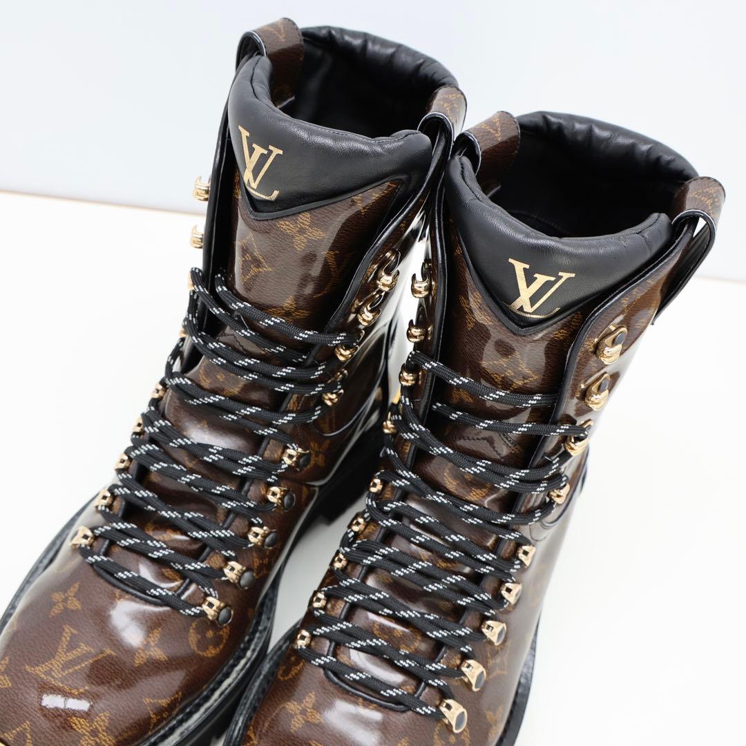 極美品✨LOUIS VUITTON グレーズアウトランド ブーツ キムジョーンズ