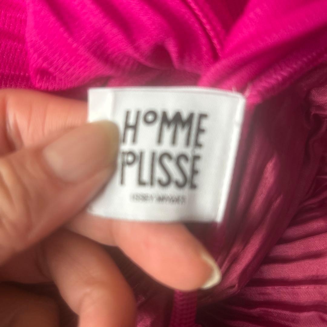homme plisse isseymiyake 裾スリットパンツ　オムプリッセ