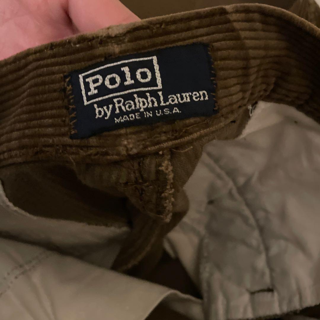 Polo Ralph Lauren コーデュロイパンツ Made in USA