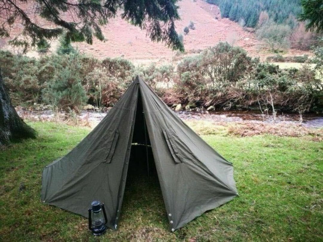 ポーランド軍 ポンチョ テント サイズ3 180-190 年代記載なしペア