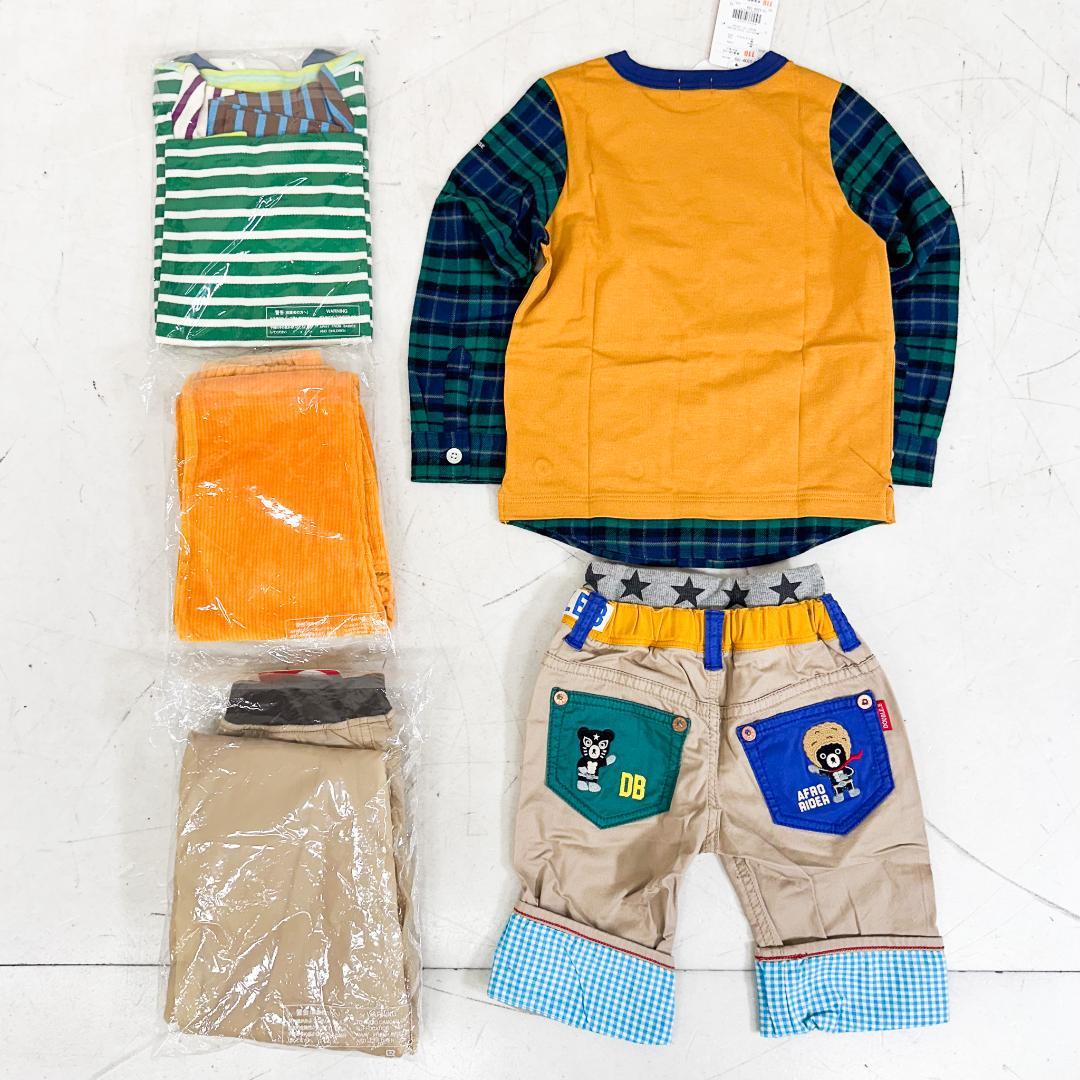 b*7様 K9115 ミキハウス ダブルビー 5枚 セット 110サイズ