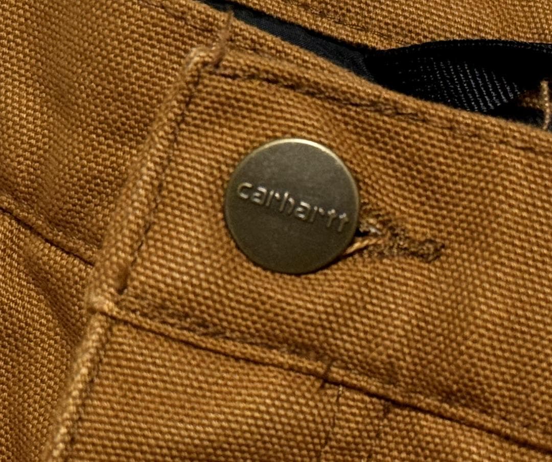 新品 カーハート ウォッシュダックインシュレーションパンツUS:XL/short