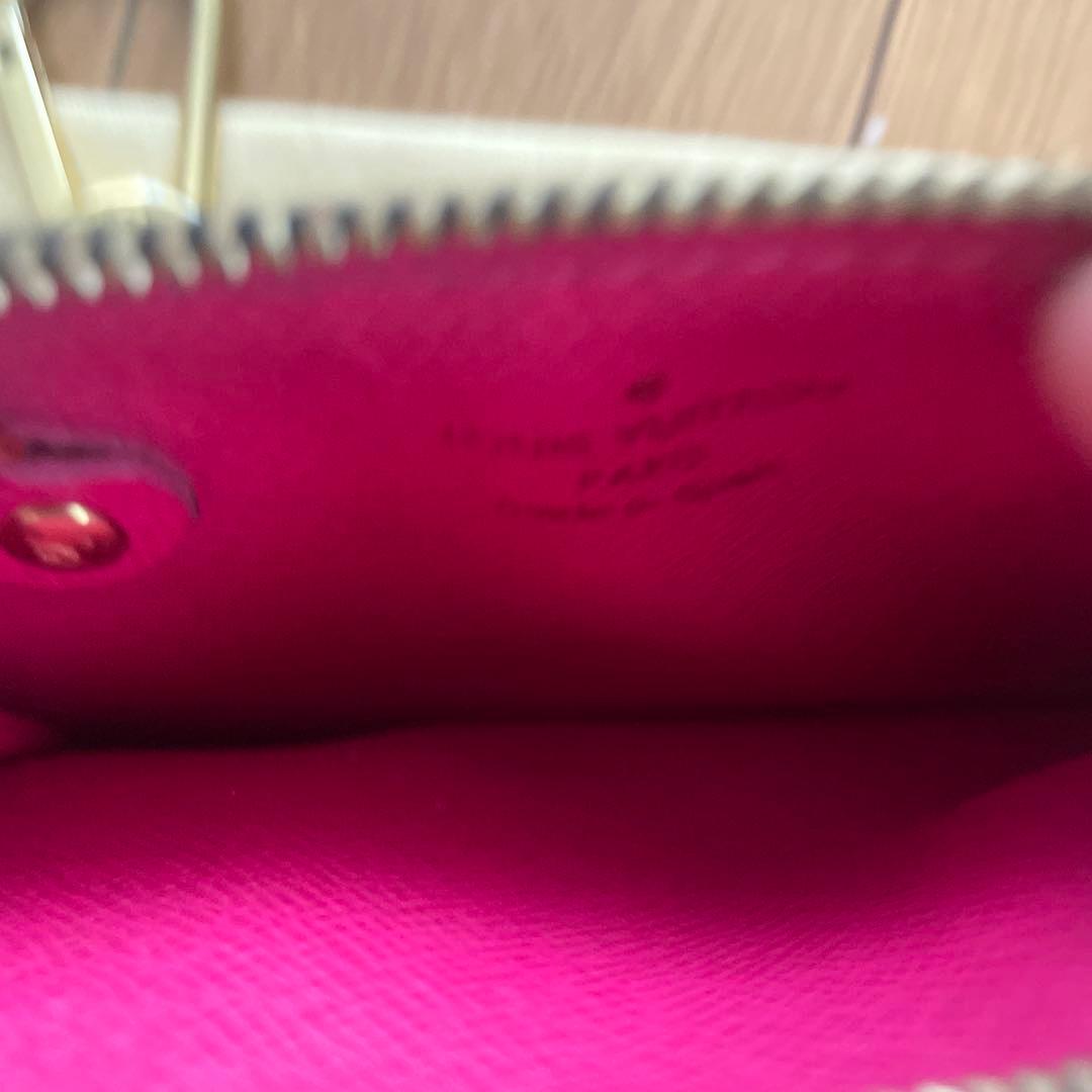 ルイヴィトン マルチカラー ポシェットクレ ケース　キーケース　黒