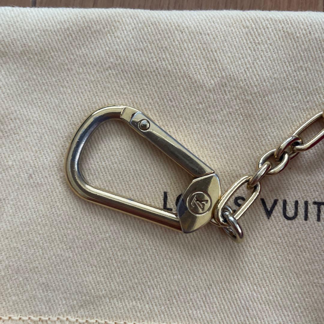 ルイヴィトン マルチカラー ポシェットクレ ケース　キーケース　黒