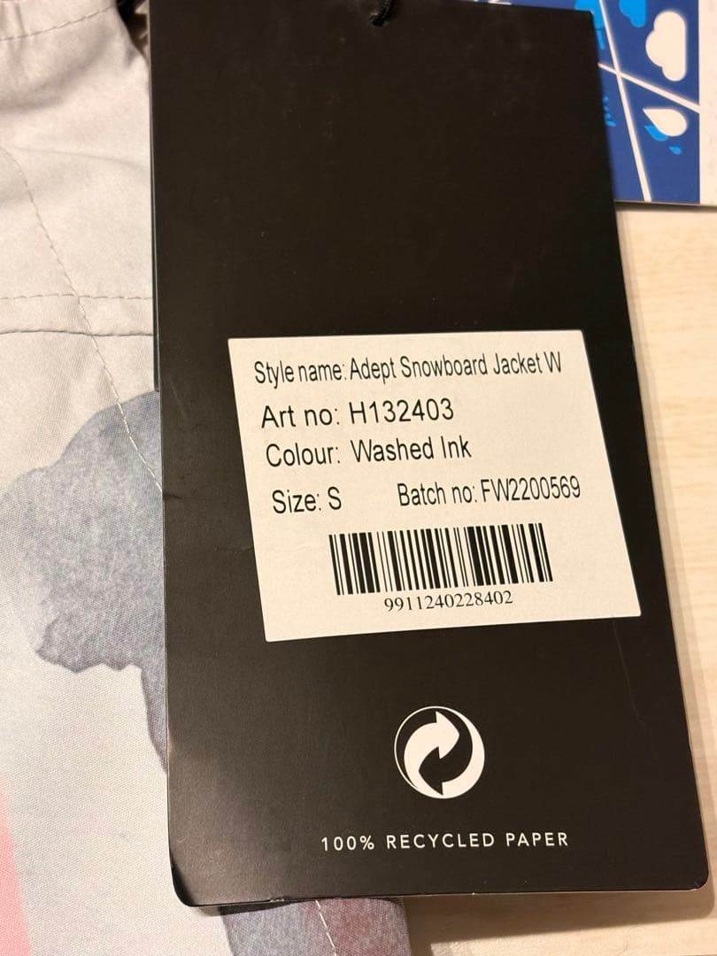 Adept board Jacket W サイズS