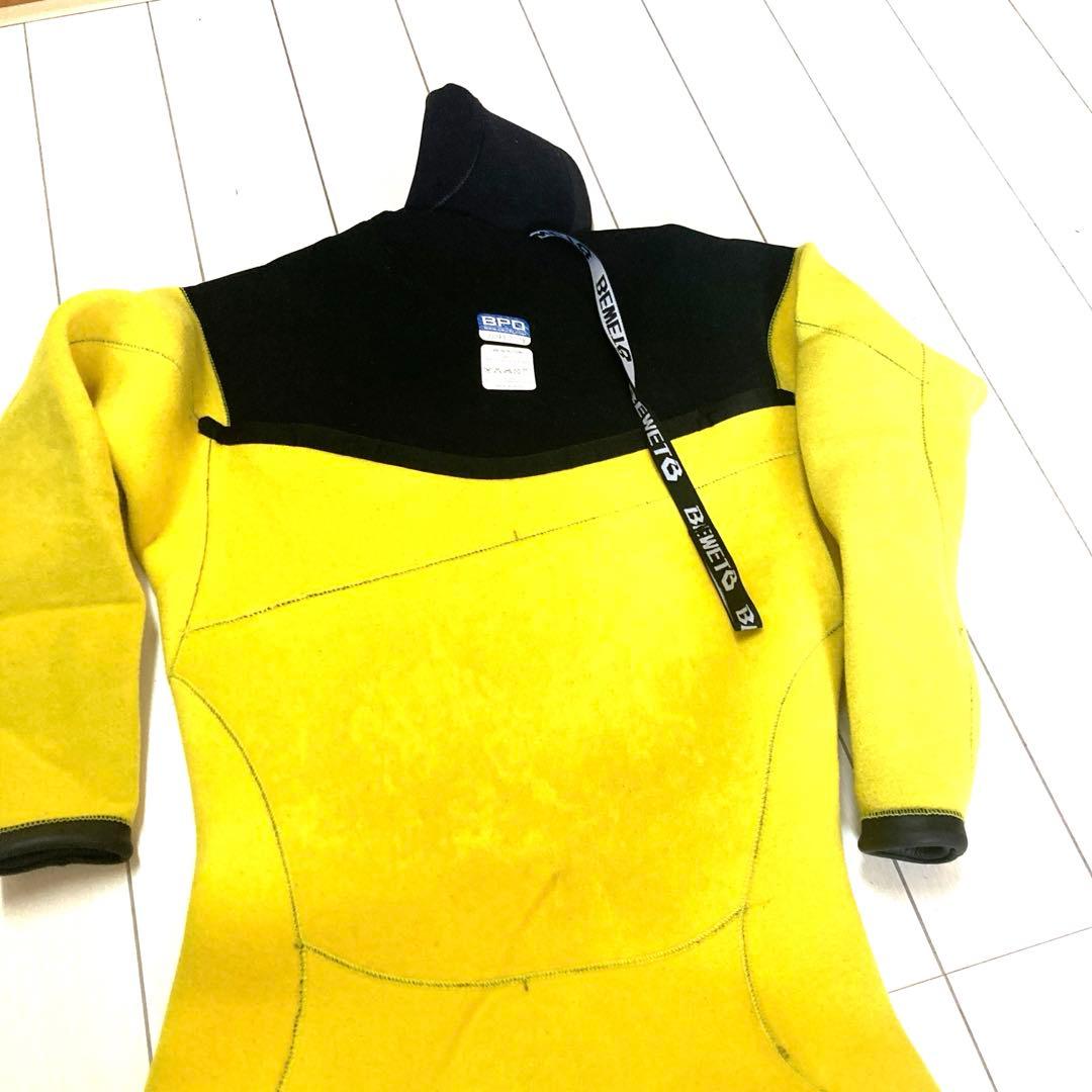 BEWET セミドライスーツ ブラック５ミリ、４ミリ　全身裏起毛