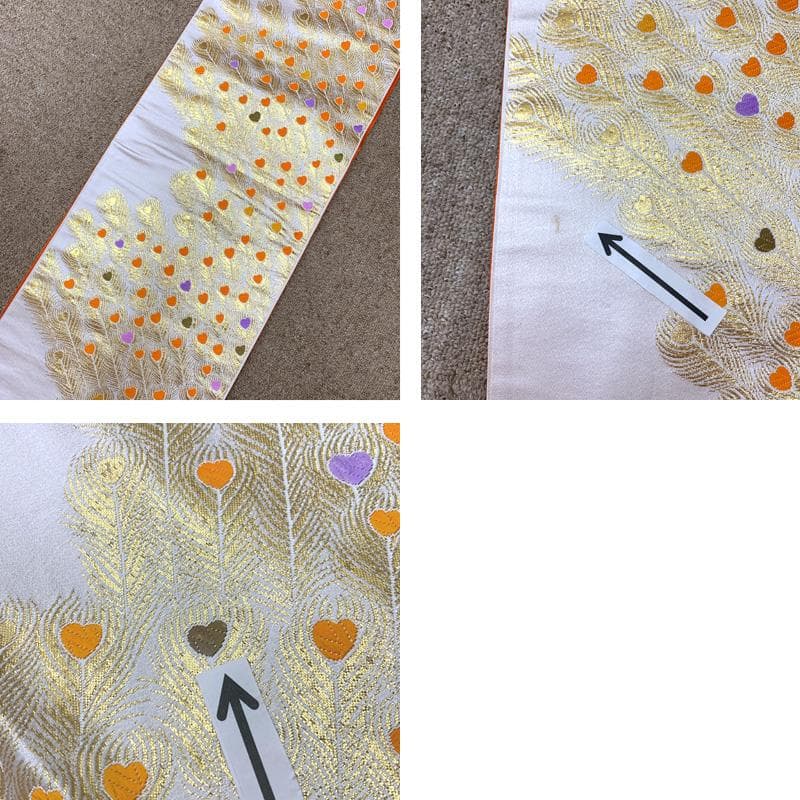 507ag59,帯揚げ帯締めしごき□七五三 小柄な七歳 着物&袋帯