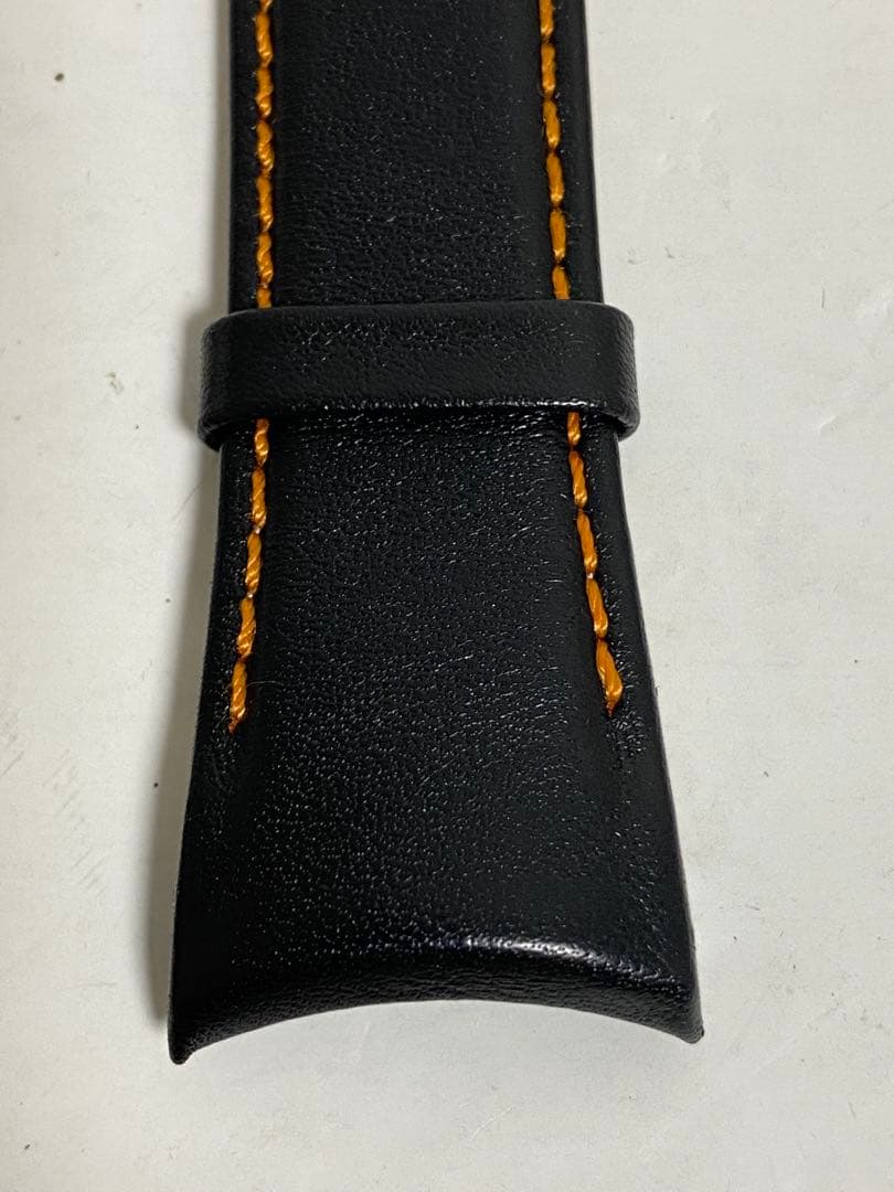 【時計同時購入のみ】オプション特価EDOX 純正（新型）オレンジステッチ革ベルト