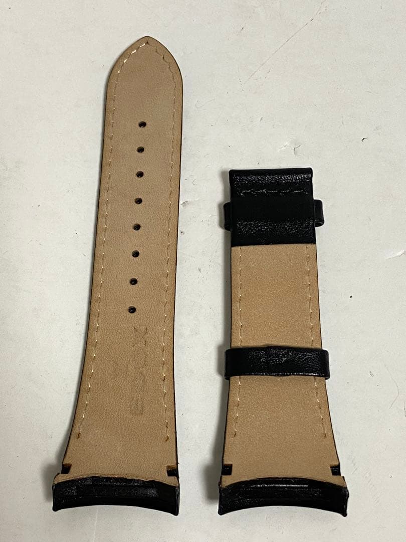 【時計同時購入のみ】オプション特価EDOX 純正（新型）オレンジステッチ革ベルト