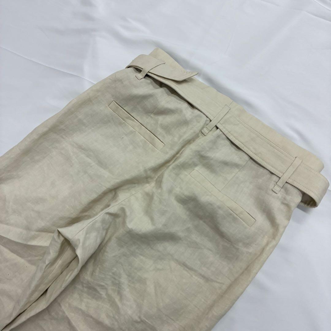 【現行】ブルネロクチネリ カーゴパンツ ワークパンツ リネン混 スラックス 38