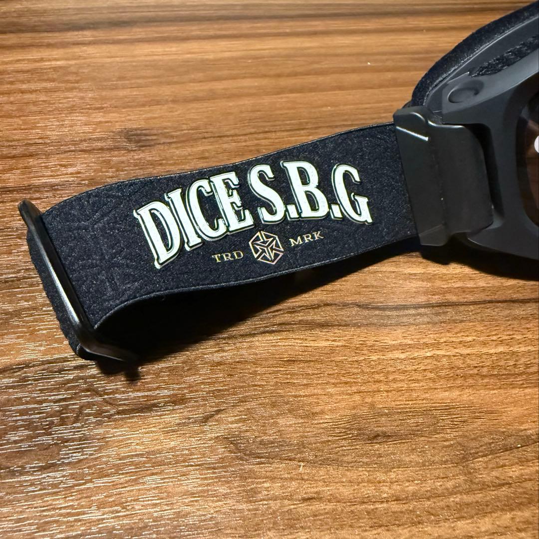 【使用1回】DICE ゴーグル 調光レンズ