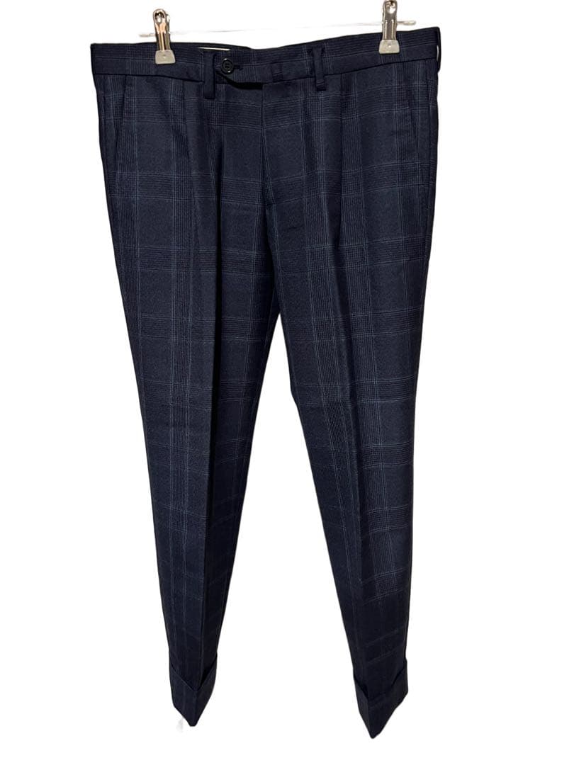 【週末限定】秋冬美品 値下不可 De Petrillo ダブル6ボタンスーツ