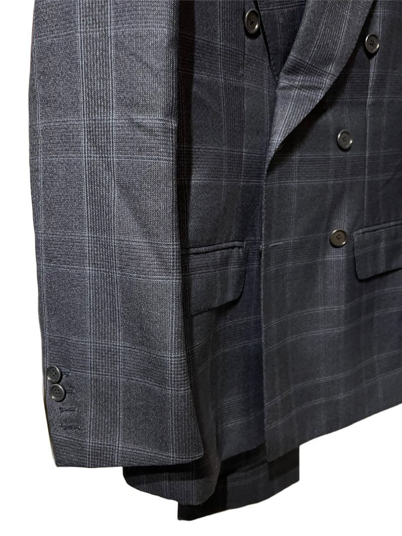 【週末限定】秋冬美品 値下不可 De Petrillo ダブル6ボタンスーツ