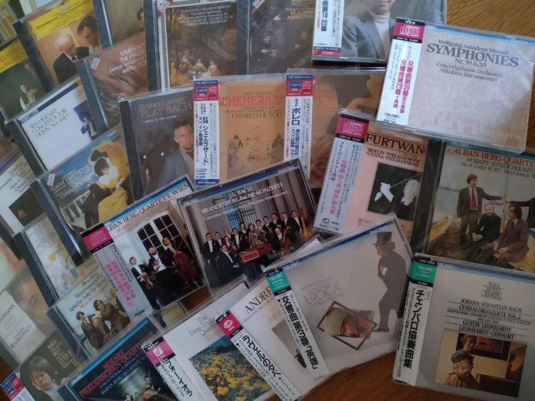 クラシックCD 60枚まとめて すべて80年代国内リリースの税表記なし盤